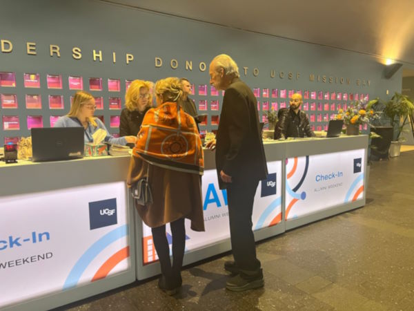 UCSF Check In Counter